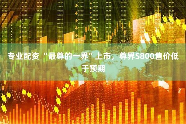 专业配资 “最尊的一界”上市，尊界S800售价低于预期